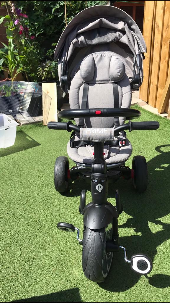 Q play prime 6-in-1 trike grey £55 | in 